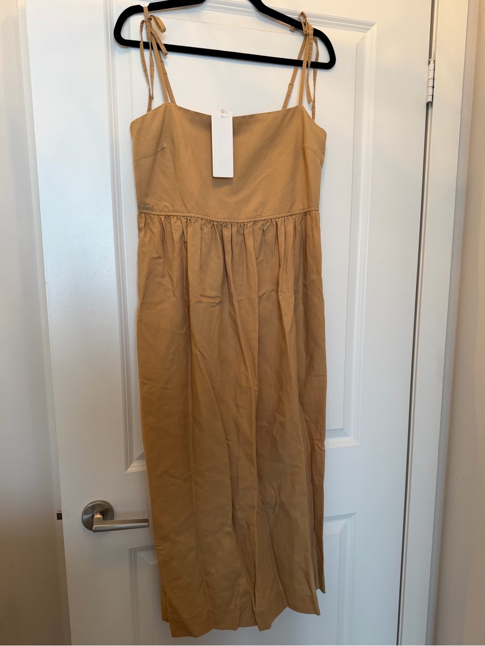 Uniqlo Tie-Strap Midi Dress